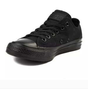Converse Chuck Taylor Black Monochrome Low Size 8